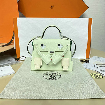 商品名称：エルメス HERMES 063-HKDO16SZPYBG 2026年新作 ケリードール ミニ トートバッグ ハンドバッグ ショルダーバッグ ヴォーエプソン