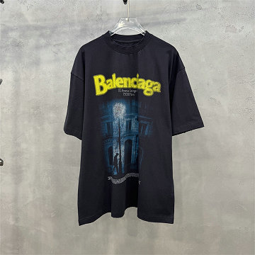 商品名称：バレンシアガ BALENCIAGA 2026年新作 The Address ミディアムフィット Tシャツ 半袖 男女兼用 日常 通販