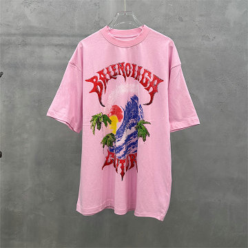 商品名称：バレンシアガ BALENCIAGA 2026年新作 Vintage Surfer オーバーサイズ Tシャツ 半袖 男女兼用 日常 通販