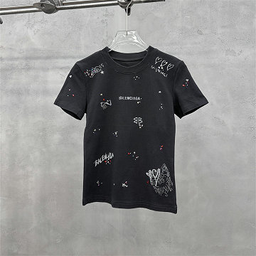 商品名称：バレンシアガ BALENCIAGA 2026年新作 Tシャツ クルーネック 半袖 レディース 日常 通販