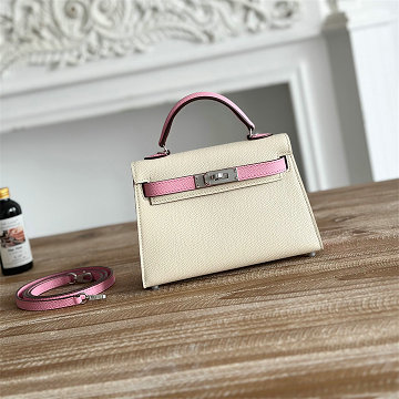 商品名称：エルメス HERMES 063-HKL19SZLYBJ 2026年新作 ミニ トップハンドルバッグ トートバッグ 2way ショルダーバッグ レディース ヴォーエプソン
