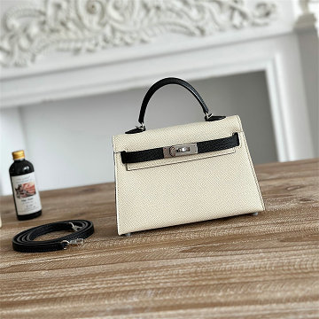 商品細詳を見る:エルメス HERMES 063-HKL19SZLYBK 2026年新作 ミニ トップハンドルバッグ トートバッグ 2way ショルダーバッグ レディース ヴォーエプソン
