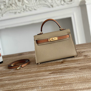 商品名称：エルメス HERMES 063-HKL19SZLJFZ 2026年新作 ミニ トップハンドルバッグ トートバッグ 2way ショルダーバッグ レディース ヴォーエプソン