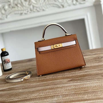 商品細詳を見る:エルメス HERMES 063-HKL19SZSJZFB 2026年新作 ミニ トップハンドルバッグ トートバッグ 2way ショルダーバッグ レディース ヴォーエプソン