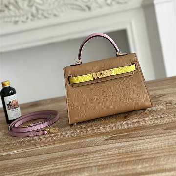 商品細詳を見る:エルメス HERMES 063-HKL19SZSJCYJ 2026年新作 ミニ トップハンドルバッグ トートバッグ 2way ショルダーバッグ レディース ヴォーエプソン