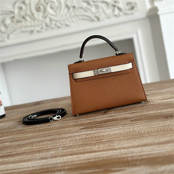 商品名称：エルメス HERMES 063-HKL19SZSYZBK 2026年新作 ミニ トップハンドルバッグ トートバッグ 2way ショルダーバッグ レディース ヴォーエプソン