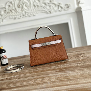 商品細詳を見る:エルメス HERMES 063-HKL19SZSYZFB 2026年新作 ミニ トップハンドルバッグ トートバッグ 2way ショルダーバッグ レディース ヴォーエプソン