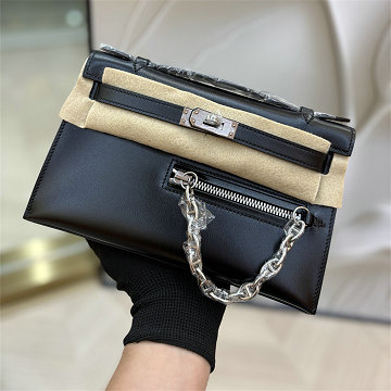 商品名称：エルメス HERMES 063-HKL22BXLYBK 2026年新作 ケリー ポシェット トップハンドルバッグ トートバッグ ハンドバッグ 2way ショルダーバッグ