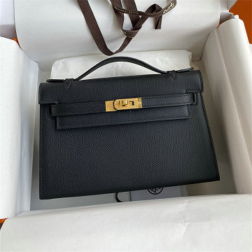 商品名称：エルメス HERMES 063-HKL22SZQJBK 2026年新作 ケリー ポシェット トップハンドルバッグ トートバッグ ハンドバッグ 2way ショルダーバッグ
