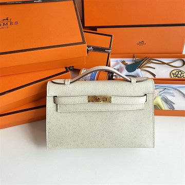 商品細詳を見る:エルメス HERMES 063-HKL22SZQJNB 2026年新作 ケリー ポシェット トップハンドルバッグ トートバッグ ハンドバッグ 2way ショルダーバッグ