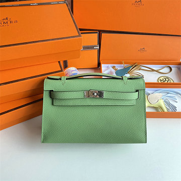 商品細詳を見る:エルメス HERMES 063-HKL22SZQYNG 2026年新作 ケリー ポシェット トップハンドルバッグ トートバッグ ハンドバッグ 2way ショルダーバッグ