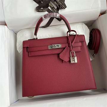 商品細詳を見る:エルメス HERMES 063-HKL25SZQYBR 2026年新作 ケリー 25 トップハンドルバッグ トートバッグ ハンドバッグ レディースヴォーエプソン