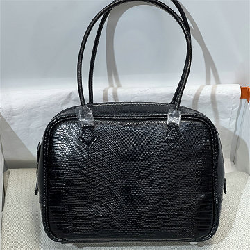 商品名称：エルメス HERMES 063-HPL20XPYBK  2026年新作 plume トートバッグ ハンドバッグ スクエアバッグ レディース リザード革