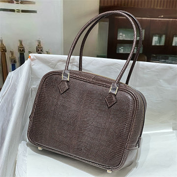 商品細詳を見る:エルメス HERMES 063-HPL20XPYKF 2026年新作 plume トートバッグ ハンドバッグ スクエアバッグ レディース リザード革