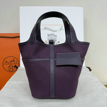 商品名称：エルメス HERMES 063-HPT18ZQYSZ 2026年新作 ピコタン ミニ バケットバッグ トートバッグ ハンドバッグ ショッピングバッグ レディース