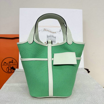 商品名称：エルメス HERMES 063-HPT18ZPYGB 2026年新作 ピコタン ミニ バケットバッグ トートバッグ ハンドバッグ ショッピングバッグ レディース
