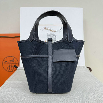 エルメス HERMES 063-HPT18ZQYBL 2026年新作 ピコタン ミニ バケットバッグ トートバッグ ハンドバッグ ショッピングバッグ レディース