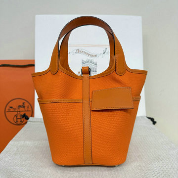 商品細詳を見る:エルメス HERMES 063-HPT18ZQYCS 2026年新作 ピコタン ミニ バケットバッグ トートバッグ ハンドバッグ ショッピングバッグ レディース