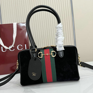 商品名称：グッチ GUCCI GH-GG866732RBK  2026年新作 ボルセット ミディアム ボストンバッグ トートバッグ レザー 高質感