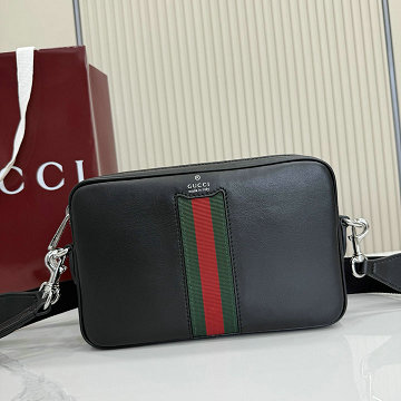 商品細詳を見る:グッチ GUCCI GH-GG866982PBK 2026年新作 ウェブ トレードマーク スモール クロスボディバッグ メンズ ショルダーバッグ