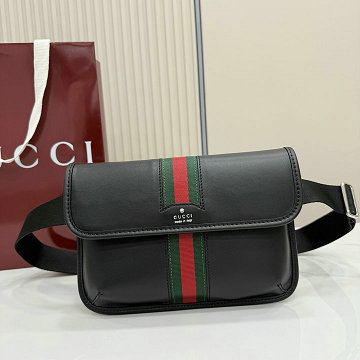 商品名称：グッチ GUCCI GH-GG867032PBK 2026年新作 ウェブ トレードマーク スモール ベルトバッグ メンズ ショルダーバッグ