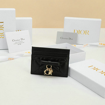 商品名称：クリスチャンディオール CHRISTIAN DIOR GH-CD2064QBK 2026年新作 Promenade Freesia カードケース リボン付き
