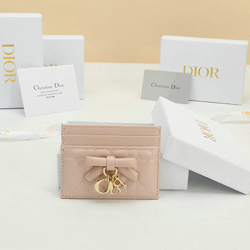 商品細詳を見る:クリスチャンディオール CHRISTIAN DIOR GH-CD2064QFH 2026年新作 Promenade Freesia カードホルダー カードケース リボン付き
