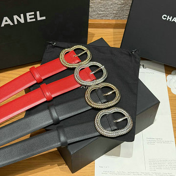 商品細詳を見る:シャネル CHANEL GH-CHP26004 2026年新作 レディース ベルト 幅30mm レザー
