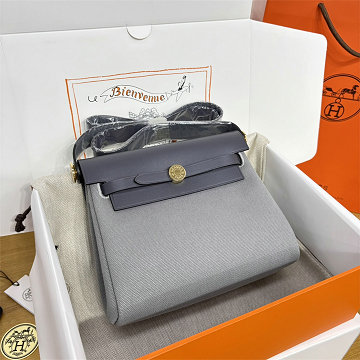 商品名称：エルメス HERMES 063-HER20BPJHH 2026年新作 エールバッグジップ20 ミニ ショルダーバッグ トワルアッシュ ヴァッシュパンター