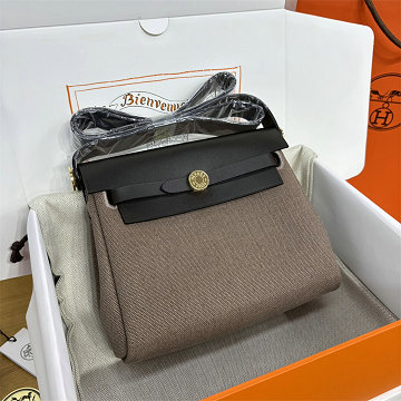 商品名称：エルメス HERMES 063-HER20BPJWK 2026年新作 エールバッグジップ20 ミニ ショルダーバッグ トワルアッシュ ヴァッシュパンター