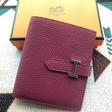 商品名称：エルメス HERMES 063-HES20003TGMZ 2026年新作 ベアン コンパクト 二つ折り短財布 ショートウォレット 札入れ 小銭入れ カードケース togo皮
