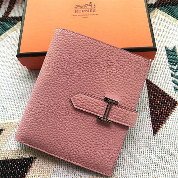 商品名称：エルメス HERMES 063-HES20003TGNF 2026年新作 ベアン コンパクト 二つ折り短財布 ショートウォレット 札入れ 小銭入れ カードケース togo皮