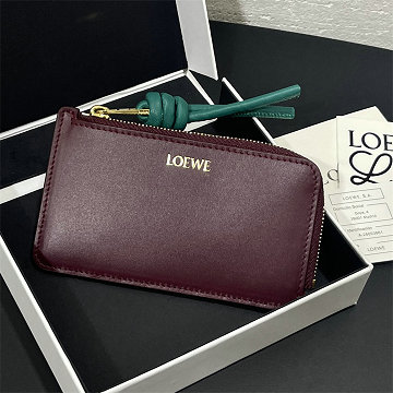 商品細詳を見る:ロエベ LOEWE 99-LE3793JG 2026年 ノット コインカードホルダー 小銭入れ レザー