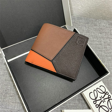 商品細詳を見る:ロエベ LOEWE 99-LE3582ZCK 2026年 パズル バイフォールド ウォレット 二つ折り メンズ レザー