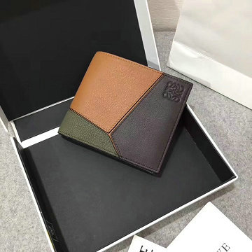 商品名称：ロエベ LOEWE 99-LE3582ZGK 2026年 パズル バイフォールド ウォレット 二つ折り メンズ レザー