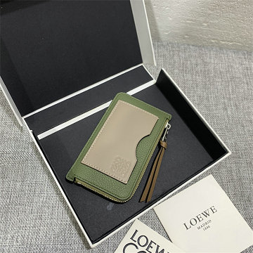 商品細詳を見る:ロエベ LOEWE 99-LE3611PGB  2026年 コインカードホルダー 小銭入れ カード入れ レザー