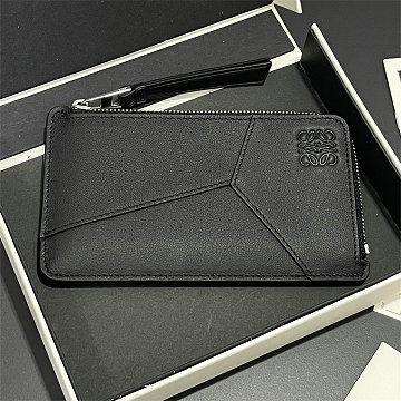 商品名称：ロエベ LOEWE 99-LE3800BK 2026年 パズル ロング コインカードホルダー 小銭入れ カード入れ レザー