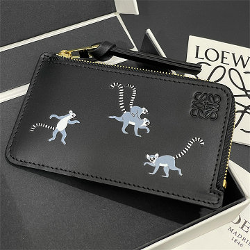 商品細詳を見る:ロエベ LOEWE 99-LE3797BK 2026年 ノット コインカードホルダー 小銭入れ レザー