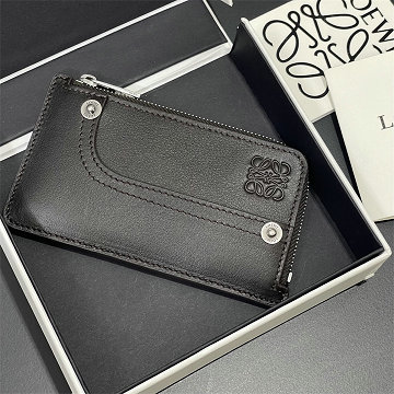 商品細詳を見る:ロエベ LOEWE 99-LE3833BK 2026年 パンタ コインカードホルダー カードケース レザー