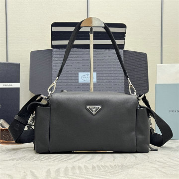 商品名称：プラダ PRADA 99-PD2VH206BK 2026年 エクスプローラ レザー ショルダーバッグ