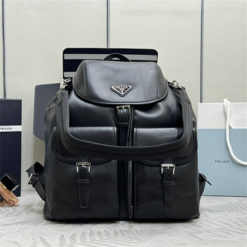 商品名称：プラダ PRADA 99-PD2VZ110PBK  2026年 レザー バックパック メンズ リュック
