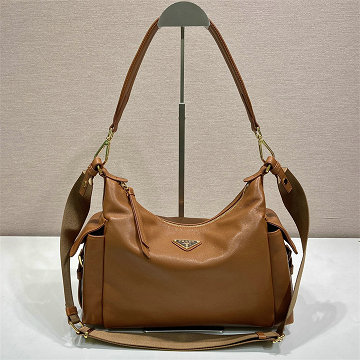商品名称：プラダ PRADA 99-PD1BC264PZS 2026年 エクスプローラ ラージ Re-Nylon レザー ショルダーバッグ