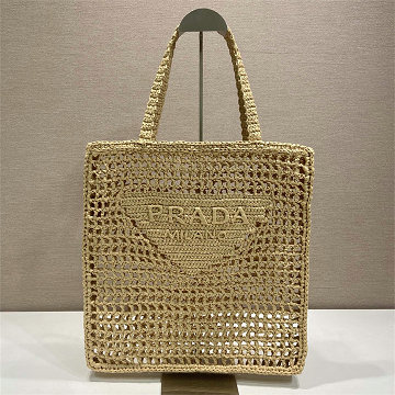 商品細詳を見る:プラダ PRADA 99-PD1BG393AXS 2026年 クロシェ トートバッグ ショルダーバッグ レディース ラフィア