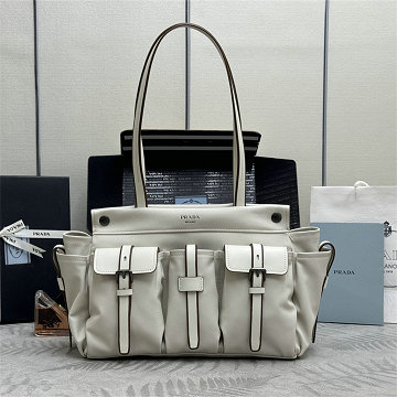 商品名称：プラダ PRADA 99-PD1BG644MB 2026年 ルート ラージ レザー トートバッグ ハンドバッグ レディース