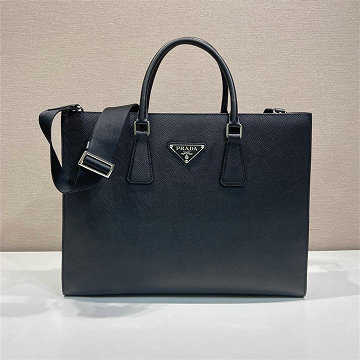 商品細詳を見る:プラダ PRADA 99-PD2VG101ABK 2026年 サフィアーノ トートバッグ ハンドバッグ ショルダーバッグ メンズ