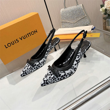 商品名称：ルイヴィトン LOUISVUITTON  26-LVJ26007B 2026年 ミディヒール パンプス ピンヒール サンダル レディース