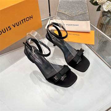 商品名称：ルイヴィトン LOUISVUITTON 2026年 ミディヒール スライド ピンヒールサンダル レディース