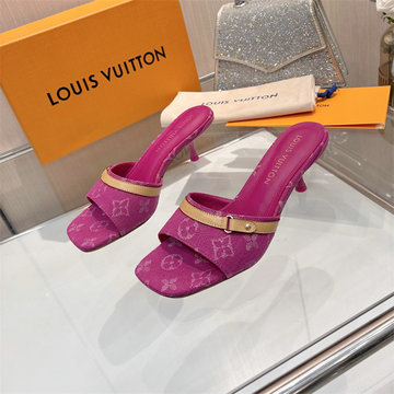 商品細詳を見る:ルイヴィトン LOUISVUITTON 26-LVJ26003 2026年 ミディヒール スライド ピンヒールサンダル レディース