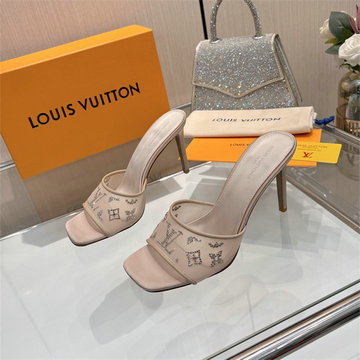 商品名称：ルイヴィトン LOUISVUITTON 26-LVJ26001 2026年 ハイヒール スライド サンダル レディース