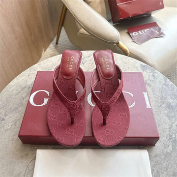 商品細詳を見る:グッチ GUCCI 26-GGJ26008B 2026年 ヴィットーリア ウィメンズ トングサンダル ミディヒール スライド